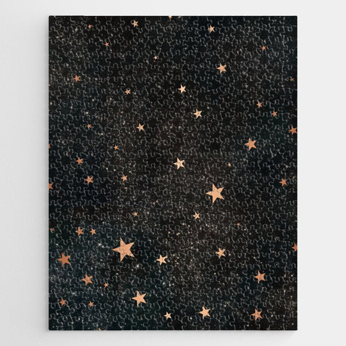 Starry winter night  Jigsaw Puzzle Gallery Image 1