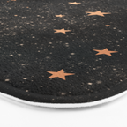 Starry winter night  Bath Mat Gallery Image 3