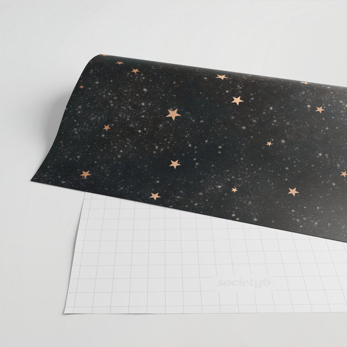 Starry winter night  Wrapping Paper Gallery Image 2