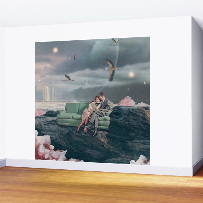 Evenings that I can't Remember Wall Mural Gallery Image 2