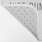 Nice Bum (White) Bath Mat Gallery Image 2