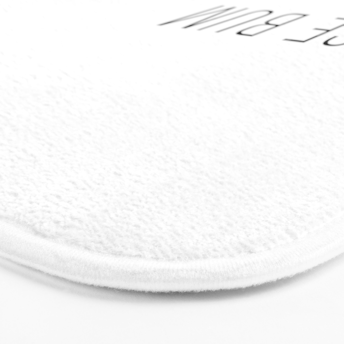 Nice Bum (White) Bath Mat Gallery Image 3