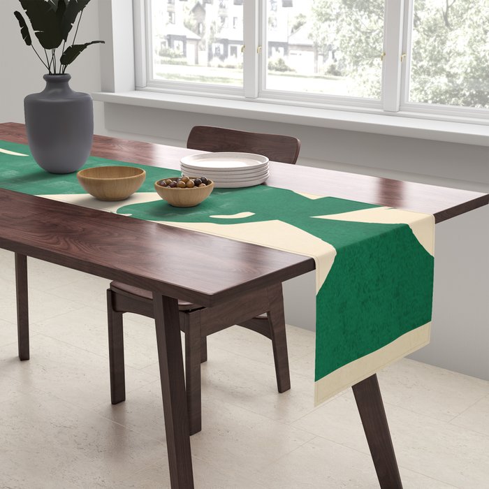 Minimalist Rabbit 2 Table Runner Gallery Image 2