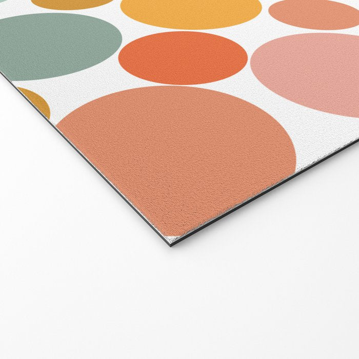 Cheerful Polka Dots  Welcome Mat Gallery Image 2