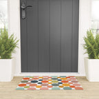 Cheerful Polka Dots  Welcome Mat Gallery Image 3