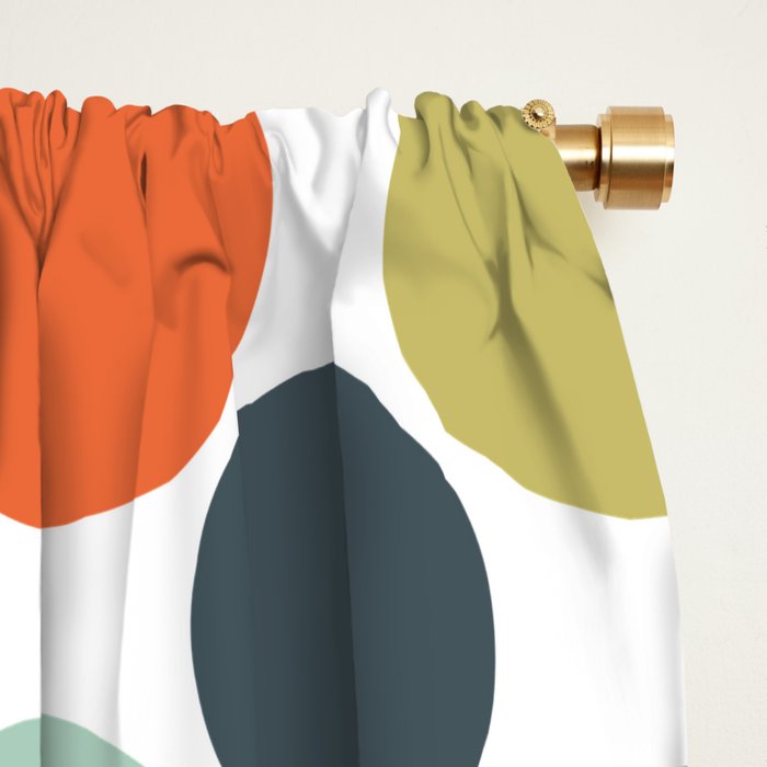 Cheerful Polka Dots  Window Curtain Gallery Image 2