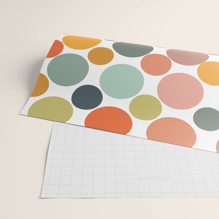 Cheerful Polka Dots  Wrapping Paper Gallery Image 2