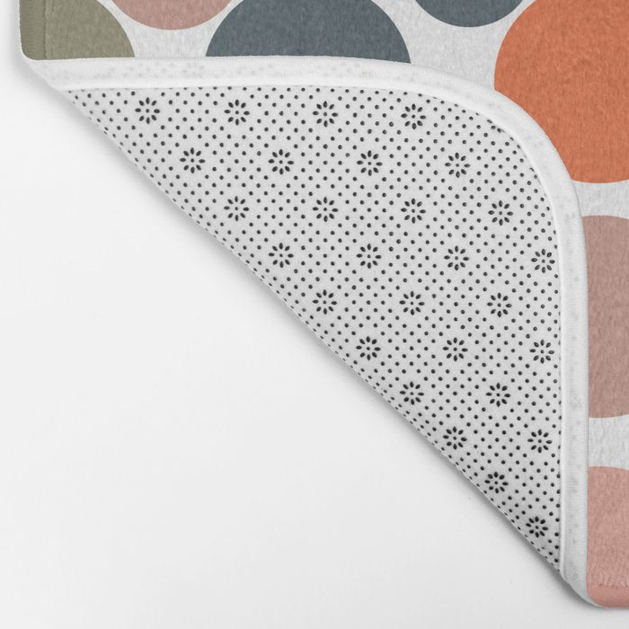 Cheerful Polka Dots  Bath Mat Gallery Image 2