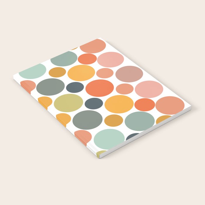 Cheerful Polka Dots  Notebook Gallery Image 2