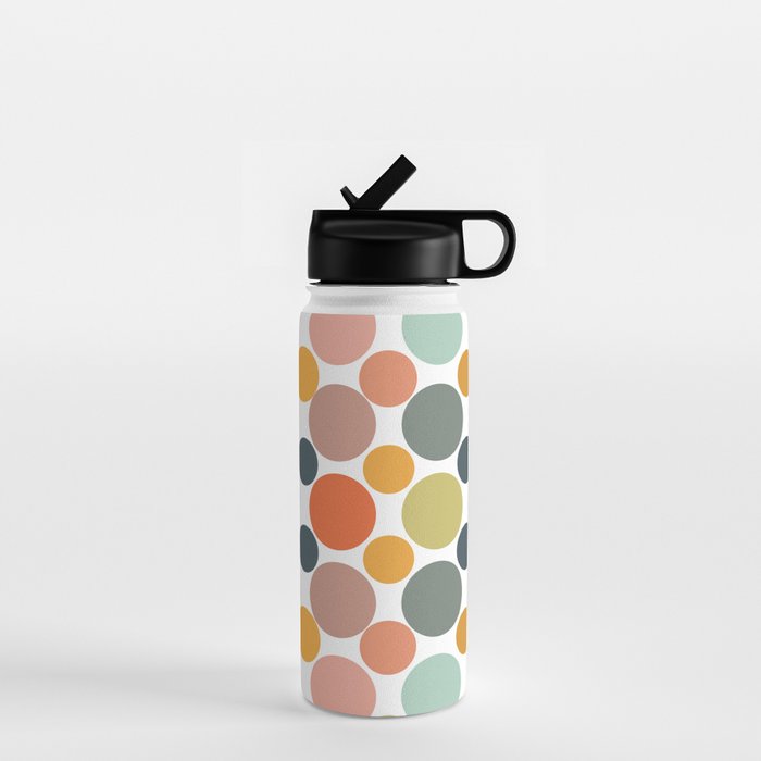 Cheerful Polka Dots  Water Bottle Gallery Image 1
