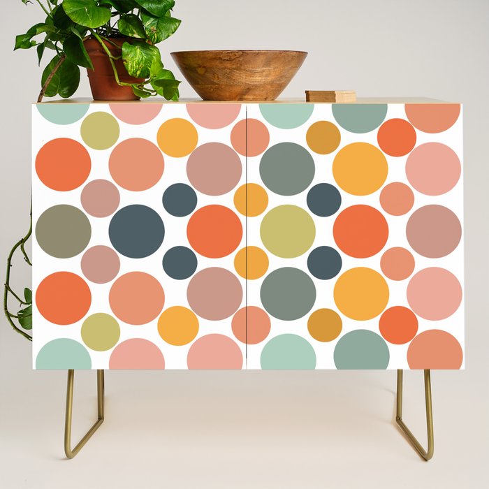 Cheerful Polka Dots  Credenza Gallery Image 1