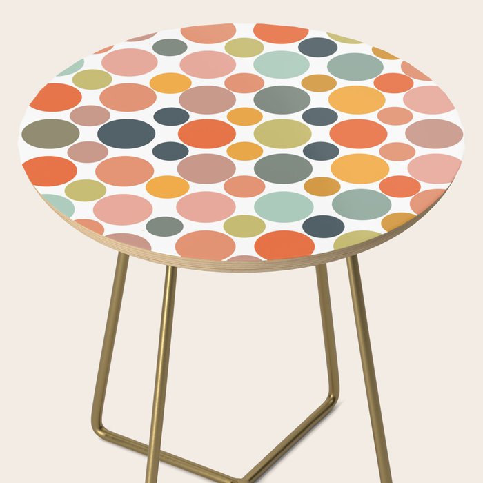 Cheerful Polka Dots  Side Table Gallery Image 2