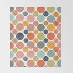 Cheerful Polka Dots  Throw Blanket Gallery Image 2