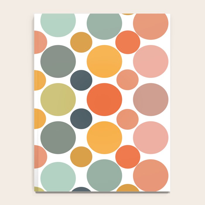 Cheerful Polka Dots  Notebook Gallery Image 4