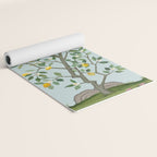 Chinoiserie Citrus Grove Mural Multicolor Yoga Mat Gallery Image 2