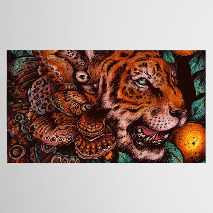 Year of the Tiger Tablecloth Gallery Image 2
