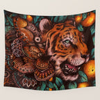 Year of the Tiger Wall Tapestry Gallery Image 4