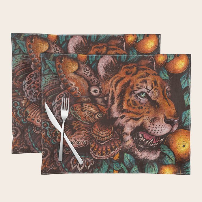 Year Of The Tiger Placemat