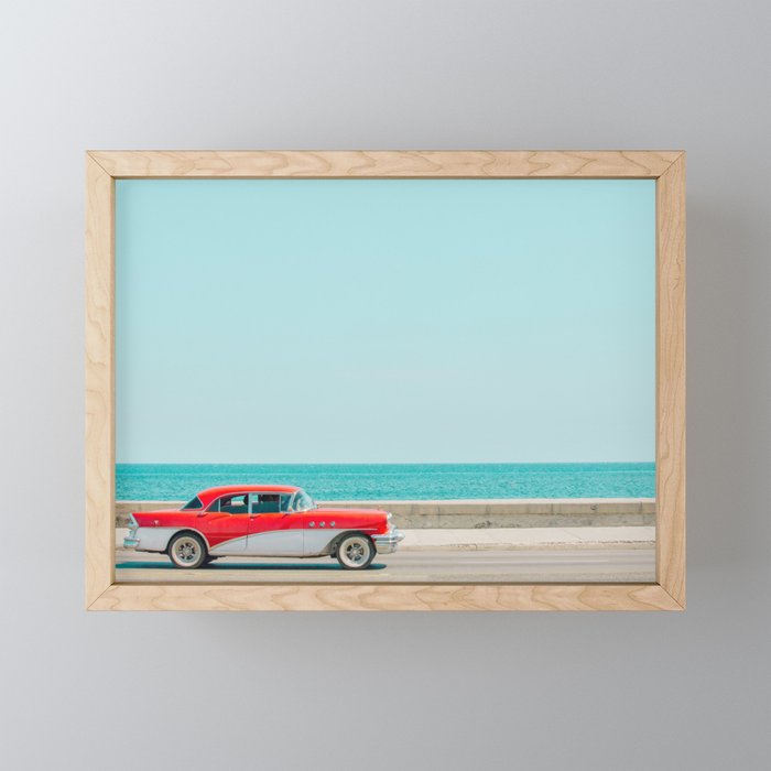 Ocean Drive - Havana Cuba Travel Photography Mini Art Print Gallery Image 1