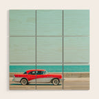 Ocean Drive - Havana Cuba Travel Photography Wood Wall Art Gallery Image 1