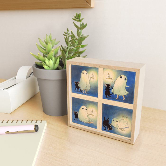 Spooky Friends Mini Art Print Gallery Image 2