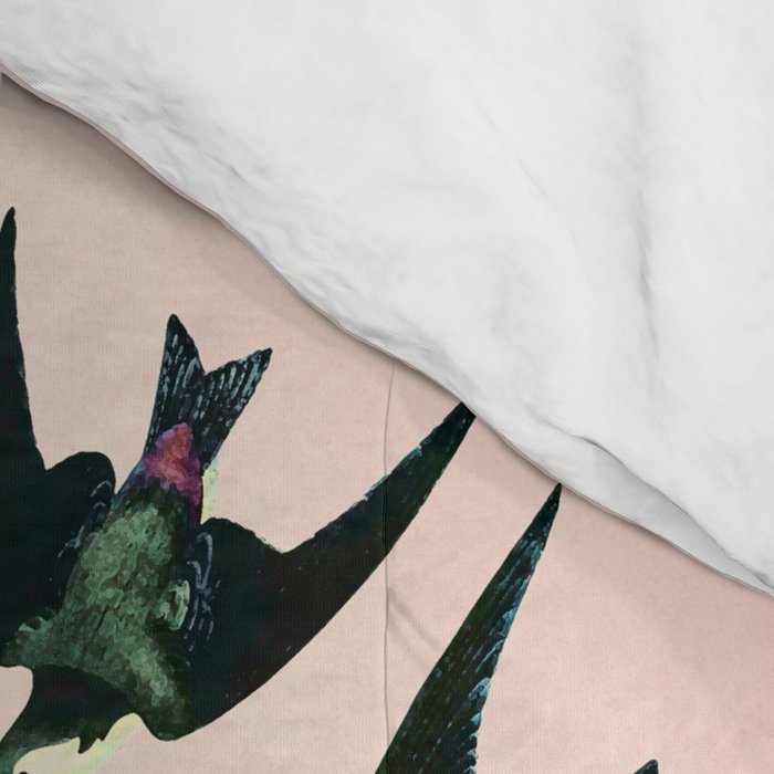 Landscapes of birds in paradise 2 Comforter Gallery Image 4