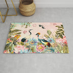 Landscapes of birds in paradise 2 Rug Gallery Image 1