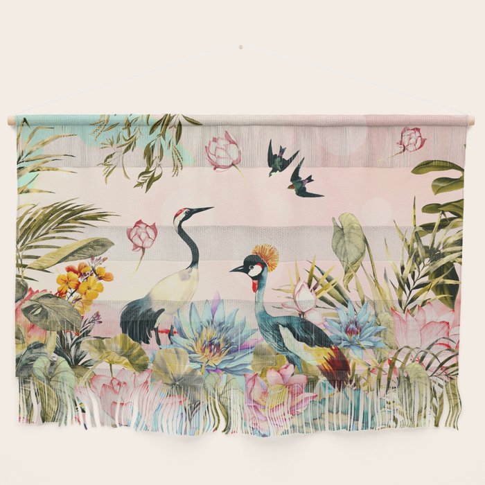 Landscapes of birds in paradise 2 Wall Hanging Gallery Image 1