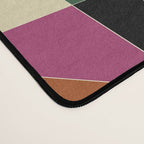 Kaleidoscope Tile Pattern XII Bold Bauhaus Colors Desk Mat Gallery Image 4