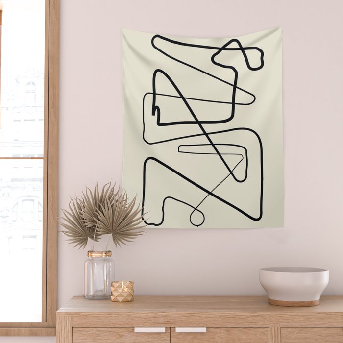Movements Wall Tapestry Gallery Image 2