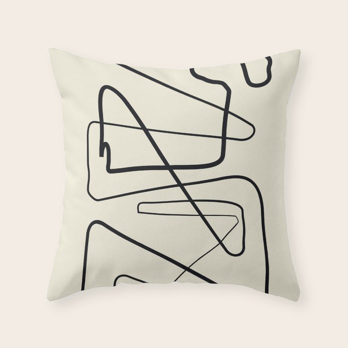 Movements Throw Pillow Gallery Image 6