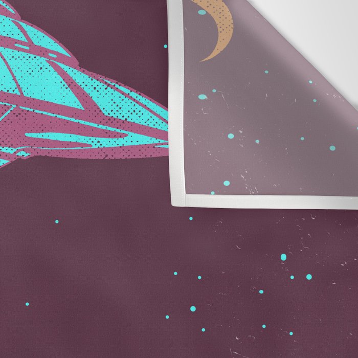 DESERT UFO Wall Tapestry Gallery Image 3