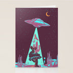 DESERT UFO Stationery Card Gallery Image 2