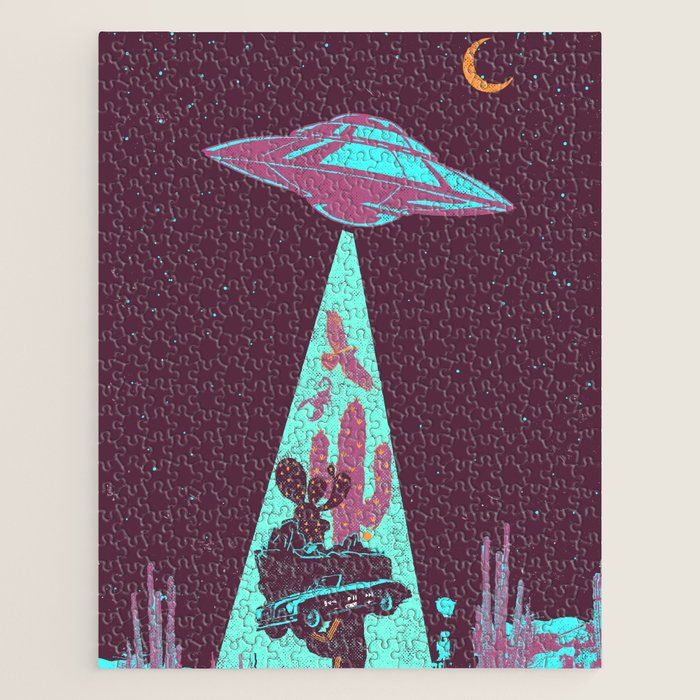 DESERT UFO Jigsaw Puzzle Gallery Image 1