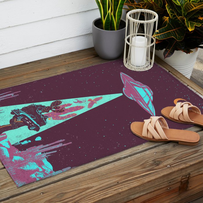 DESERT UFO Outdoor Rug Gallery Image 2