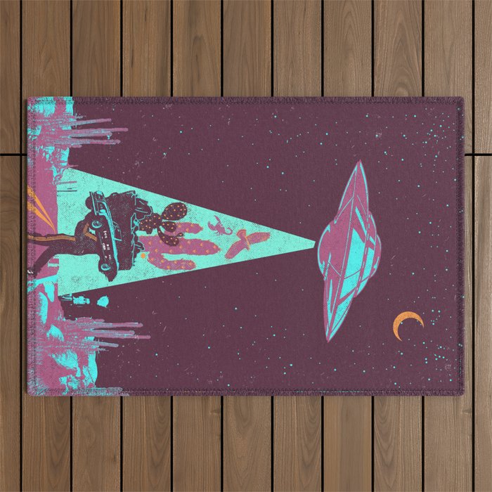 DESERT UFO Outdoor Rug Gallery Image 1