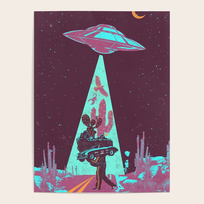 DESERT UFO Poster Gallery Image 1