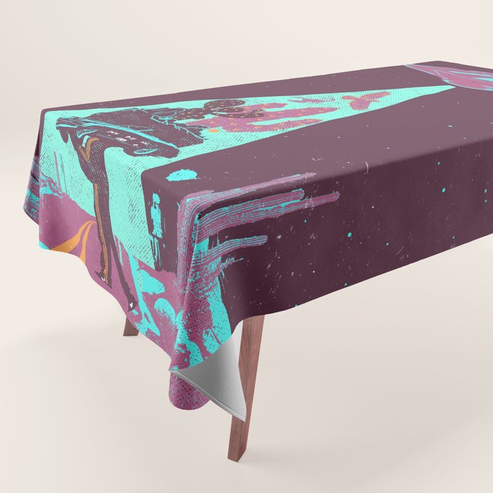 DESERT UFO Tablecloth Gallery Image 1