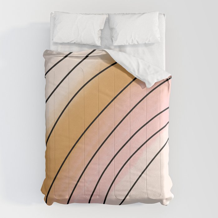 Watercolor Rainbow Comforter Gallery Image 6