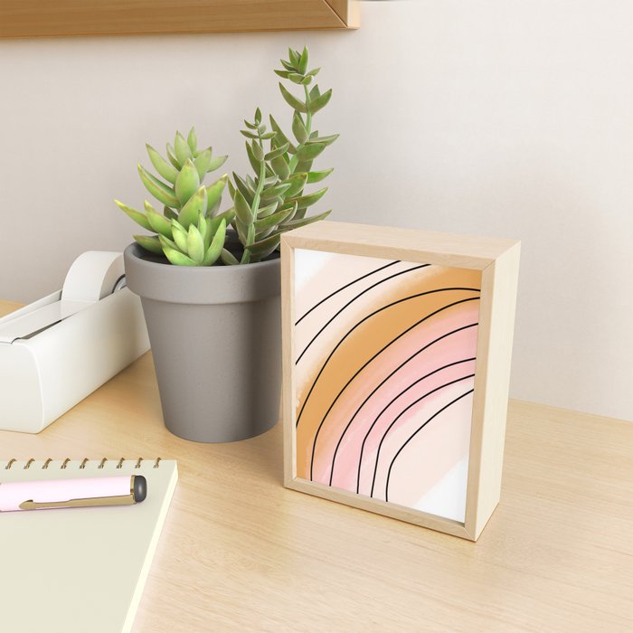 Watercolor Rainbow Mini Art Print Gallery Image 2