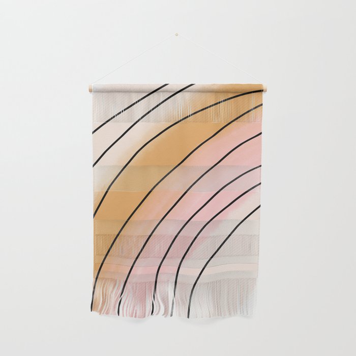 Watercolor Rainbow Wall Hanging Gallery Image 1