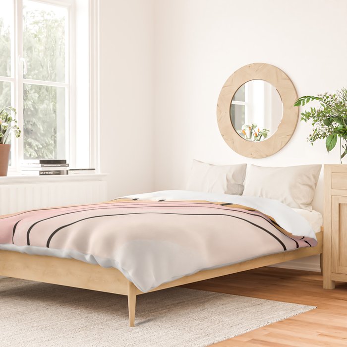 Watercolor Rainbow Duvet Cover Gallery Image 2