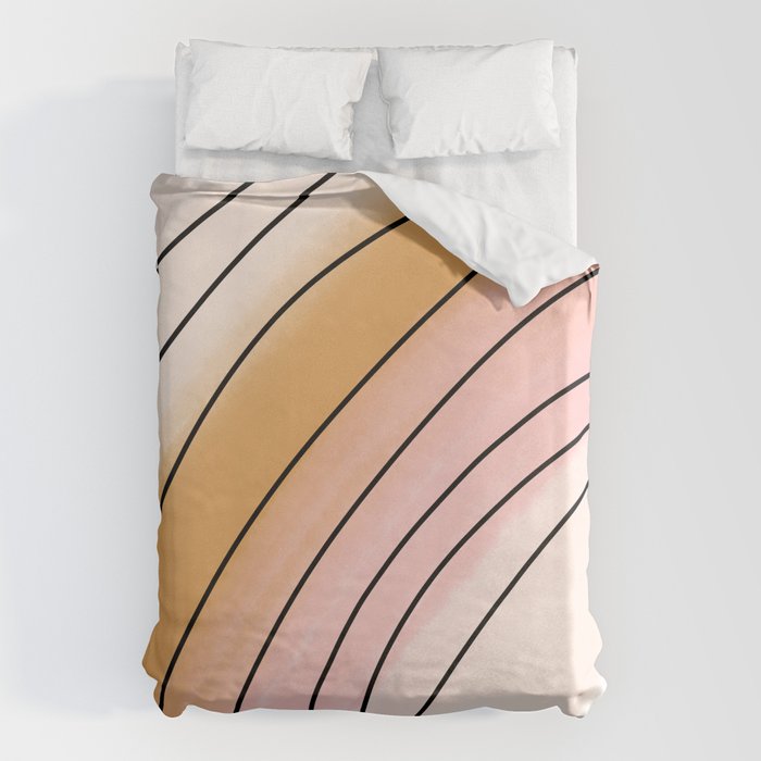 Watercolor Rainbow Duvet Cover Gallery Image 6