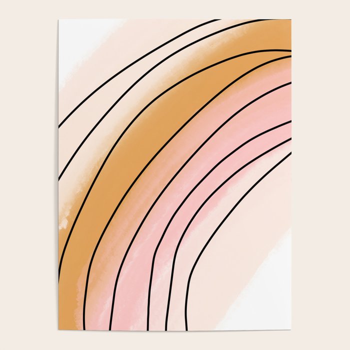 Watercolor Rainbow Poster Gallery Image 4