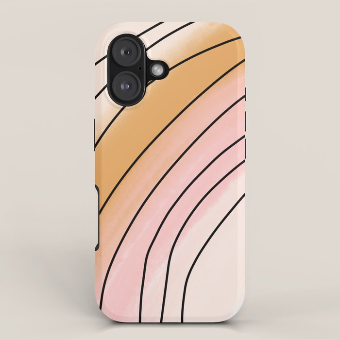 Watercolor Rainbow iPhone Case