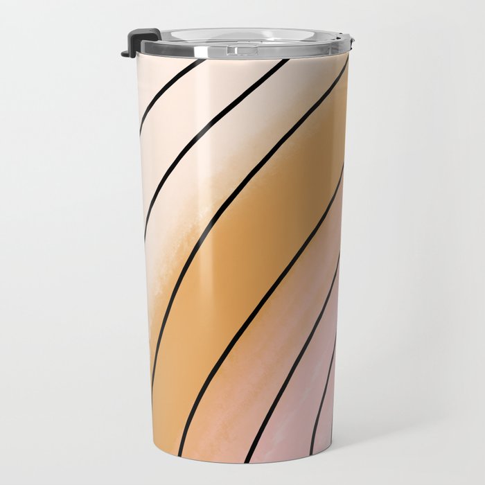 Watercolor Rainbow Travel Mug Gallery Image 3