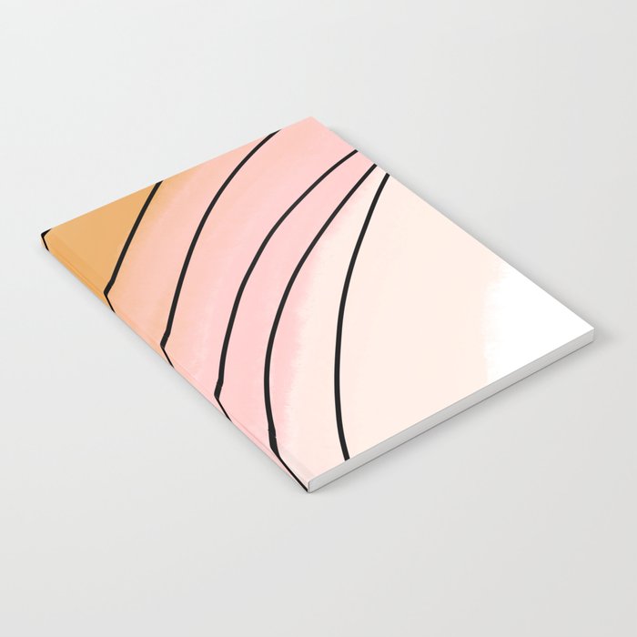 Watercolor Rainbow Notebook Gallery Image 1