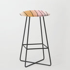 Watercolor Rainbow Stool Gallery Image 1