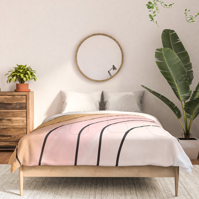 Watercolor Rainbow Comforter Gallery Image 3