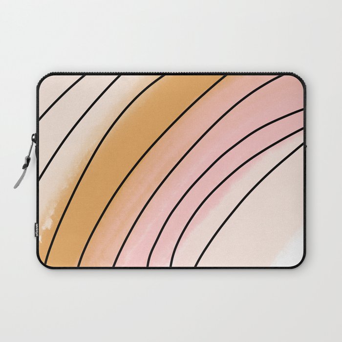Watercolor Rainbow Laptop Sleeve Gallery Image 1